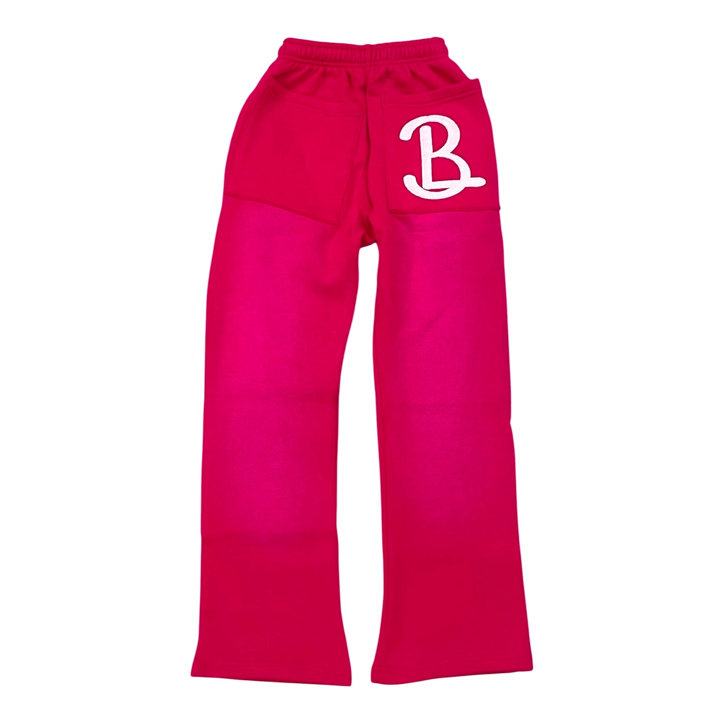 Pink BL Flared Sweatpants