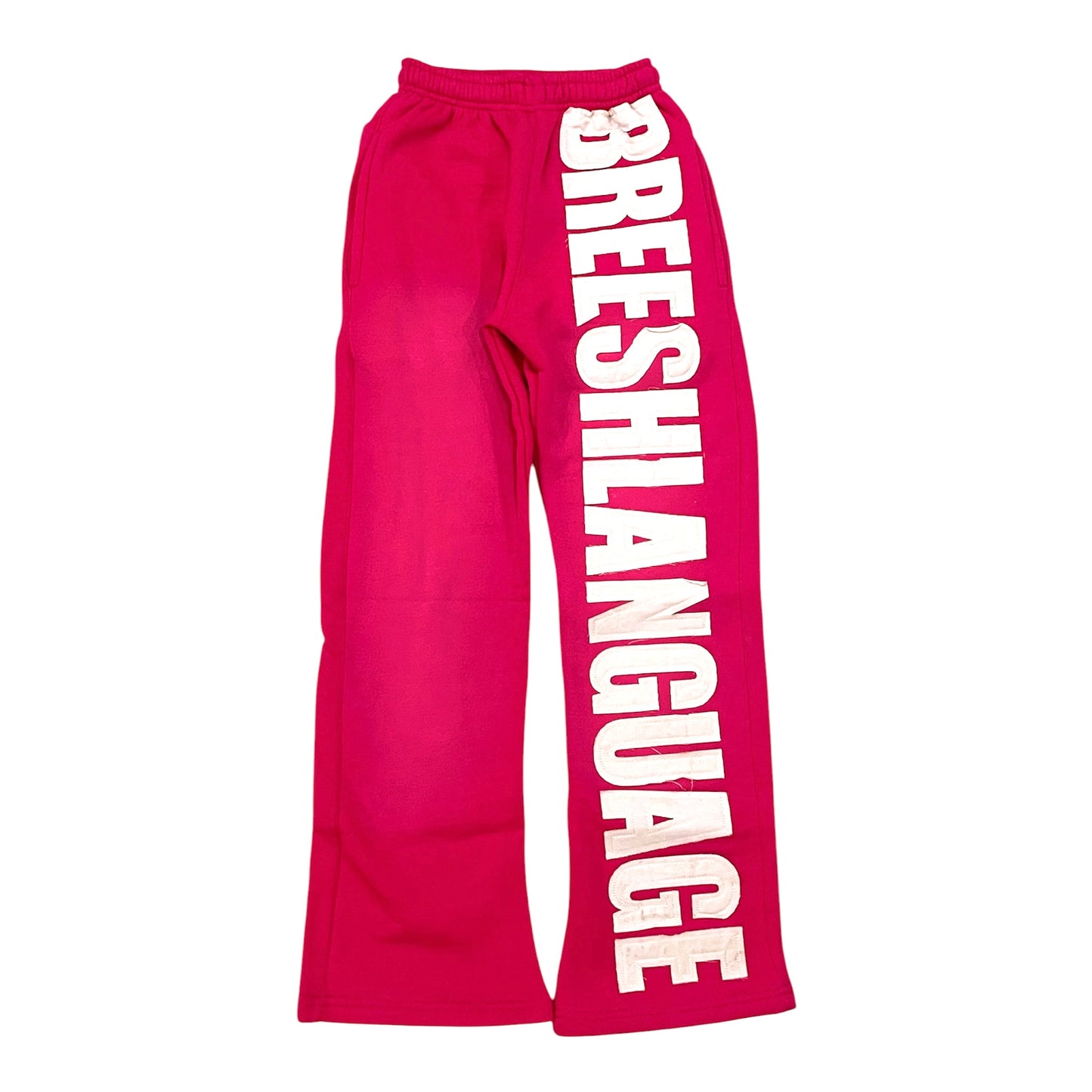 Pink BL Flared Sweatpants